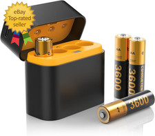Meta Quest 2/3/3S Controller Accessories Rechargeable Battery Pack with Charger