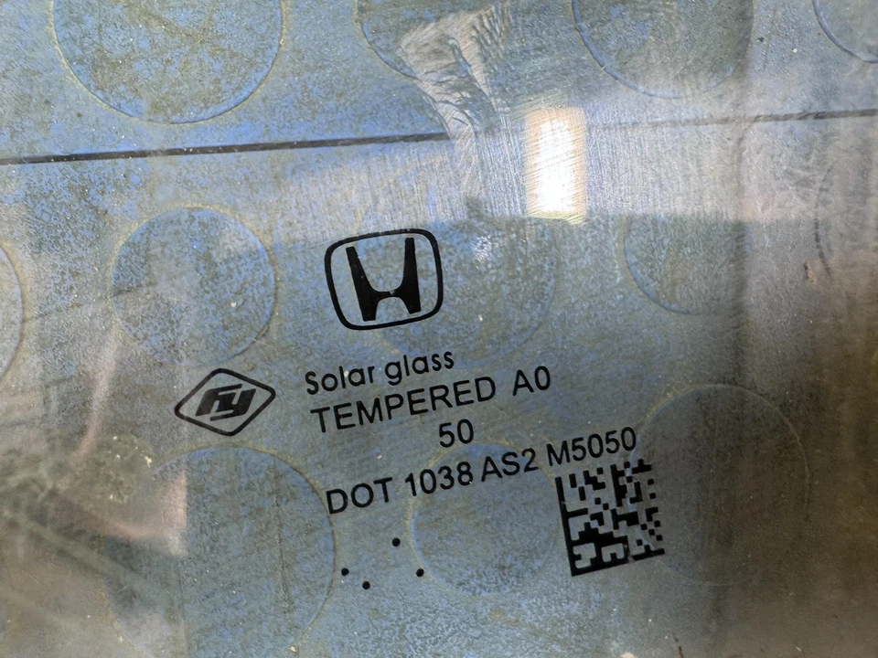 18 19 20 Honda Odyssey Left Driver Front Door Window Glass Tempered LH OEM Foto 3 de 3