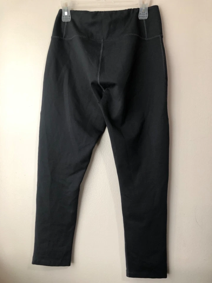 Reebok Womens Leggings Gray  Pull-On Compression Pants Size L  Workout Yoga - Image 3 of 4