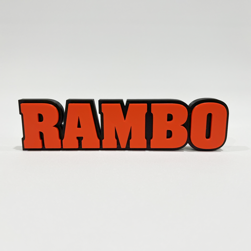 Rambo Sign Rambo Logo Sign | eBay