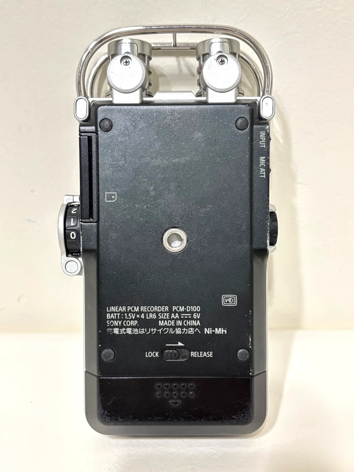 Sony PCM-D100 High Resolution Linear PCM Recorder From Japan - Image 4 of 4