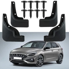 4X For Hyundai Elantra Splash Guard Fender Mud Flap Mud Guard Mudguard 2024~2025