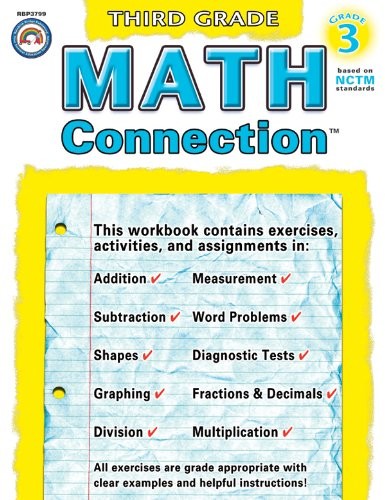 Math Connection Grade 3 Workbook by Nancy Ro Bosse for Third Grade Learning