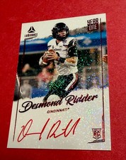 2022 Panini Desmond Ridder Rc Autograph Red Ink Sparkle - RARE ! CINCINNATI