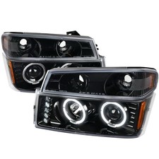 Spec-d Dual Halo Projector Headlights Chevrolet Coloradogmc Canyon 2004-2012