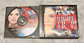 Night Trap &ndash; Sega Mega-CD &ndash; Complete CIB &ndash; Flyer included