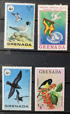 GRENADA 🇬🇩 BRIEFMARKEN GESTEMPELT LOT 4 Marken