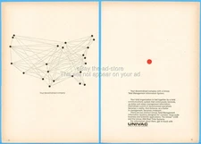 1967 UNIVAC Sperry Rand Computer Total Management Information System Ad