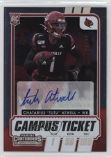 2021 Contenders Draft Picks College Campus Ticket /99 Tutu Atwell #187 Auto lz7