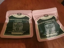 2x  Vital Source Nutrition Premium Feminine Balance Gummies 60 Ct  Exp 6/26 