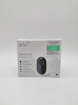 Arlo EssentialXL Spotlight Überwachungskamera  VMC2032-100EUS Kabellos #KT1945D