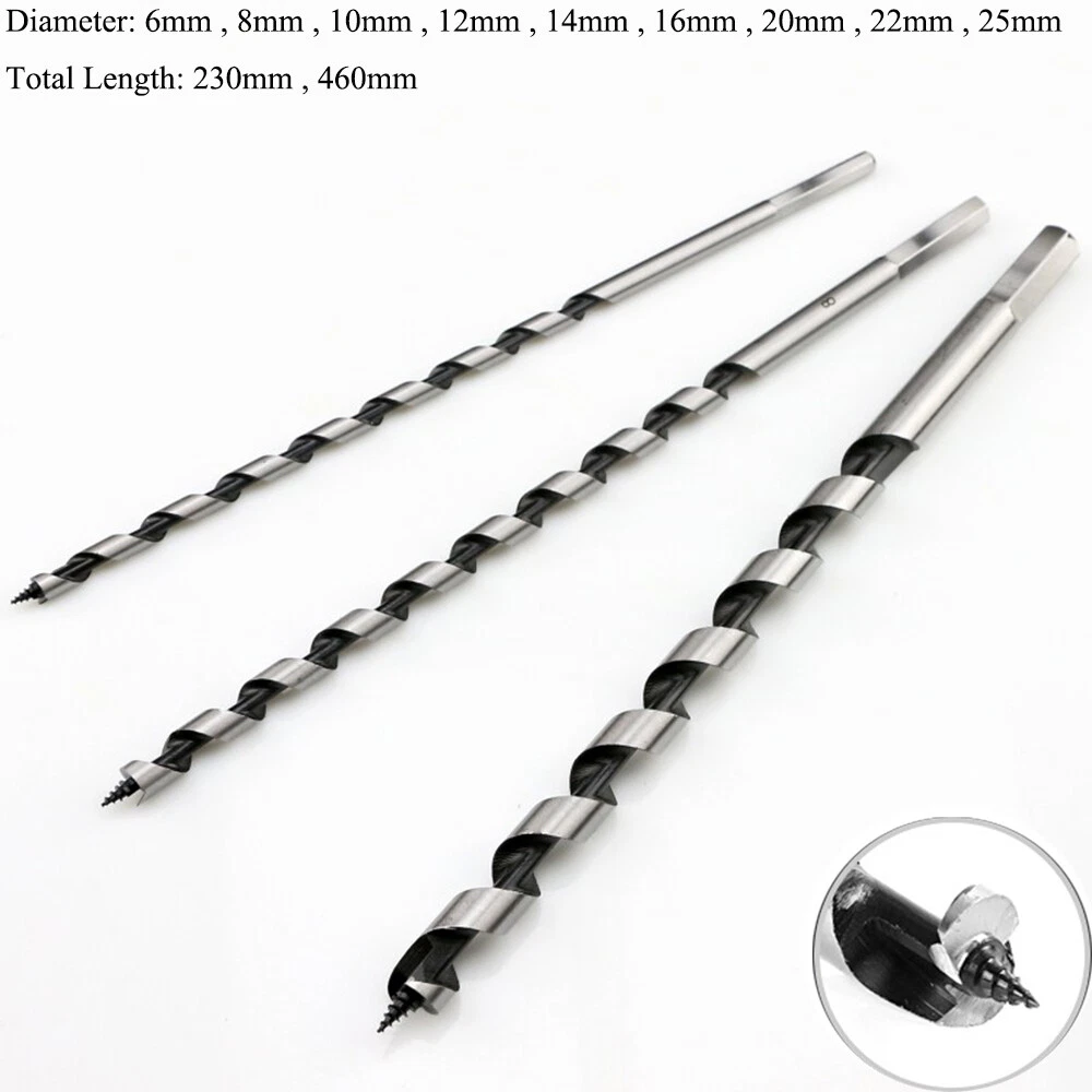 Long auger drill on sale bit