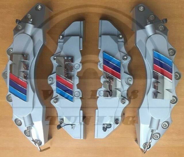 Silver bmw brake caliper covers for bmw 120d X2 X3 f30 2013 320i 220d