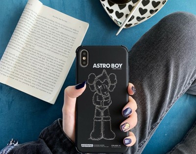 Iphone Xs Max Kaws Astro Boy Tpu Case Black Fast Shipping