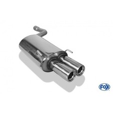 Fox Endschalldämpfer 2x80mm für Mercedes C-Klasse W202 Limo S202 Kombi 1993-2001