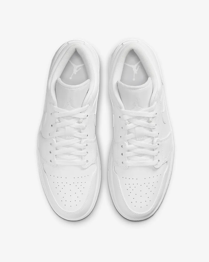 新品 Nike Air Jordan 1 ホワイト Air Jordan 1 Low 'Triple White' 2022 553558-136