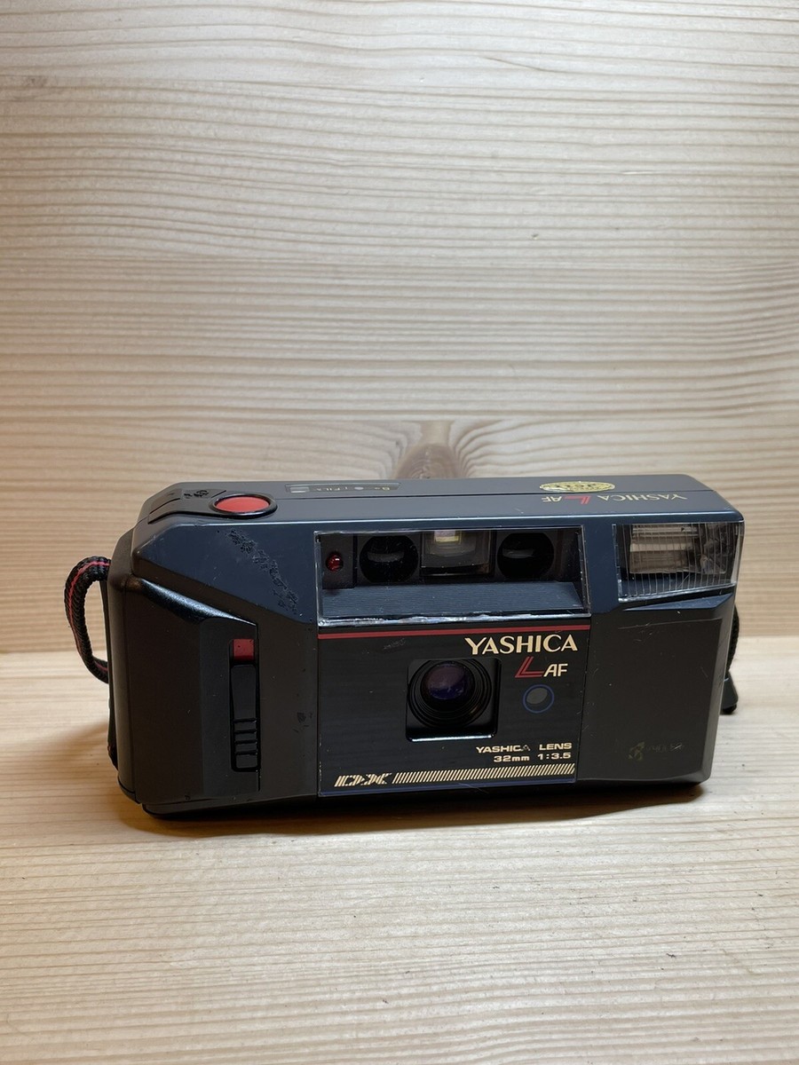 Yashica L AF Kyocera DX 32mm 3.5 Lens Point & Shoot Compact Film