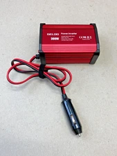 Geloo 300W Power Inverter DC 12V to 110V AC Car Charger Converter 4.8 A USB