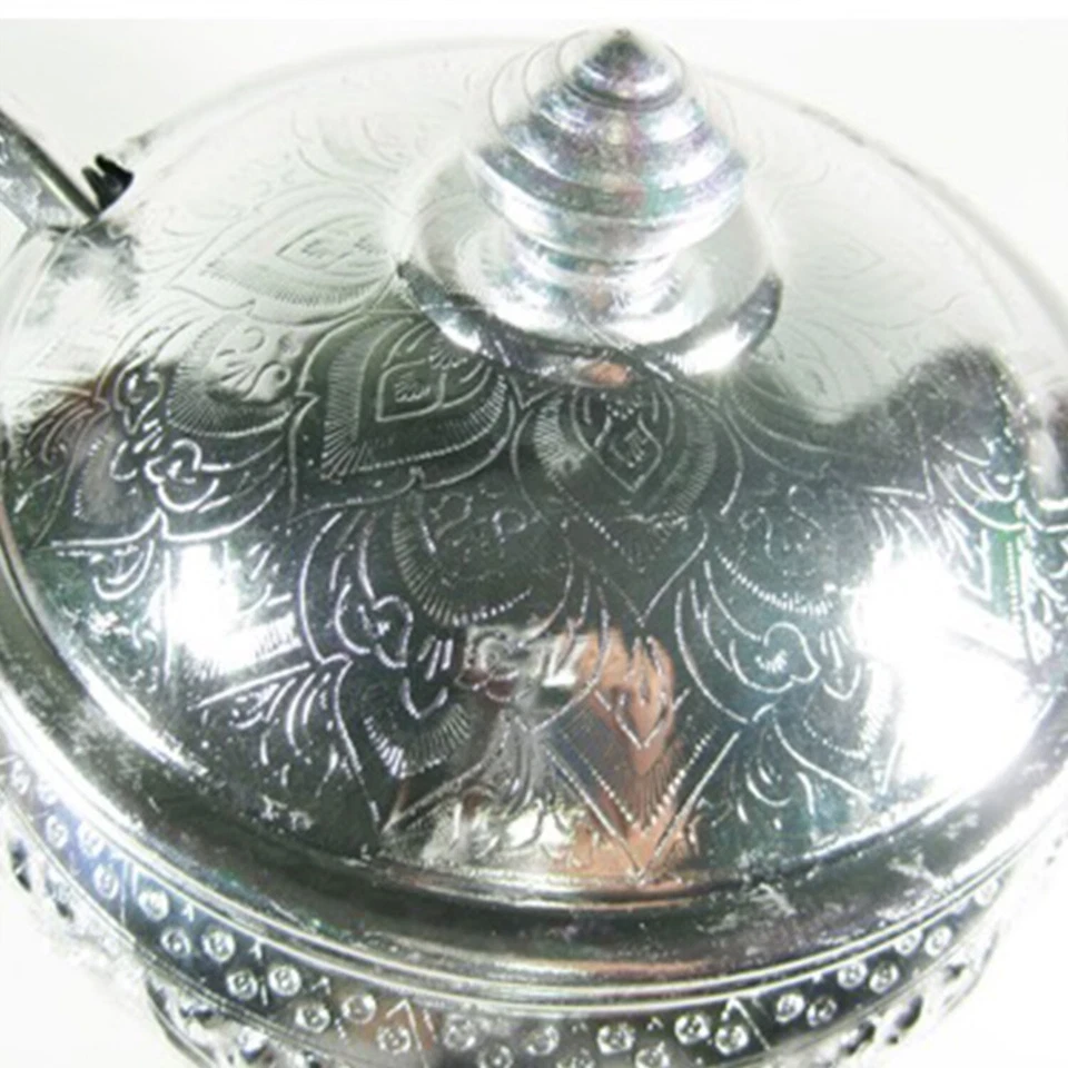 Juego de olla arrocera para servir Laos aluminio + cucharón, tazón para servir auténtico asiático Foto 4 de 4