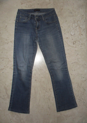 MISS BON BON JEANS Size M CURRENT AND FASHIONABLE STRETCH DENIM