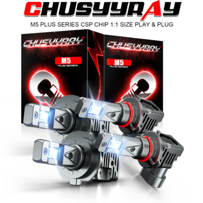 For Subaru Legacy 2005-2007 Headlight Bulbs High Low Beam 9005+H7 white 4pcs