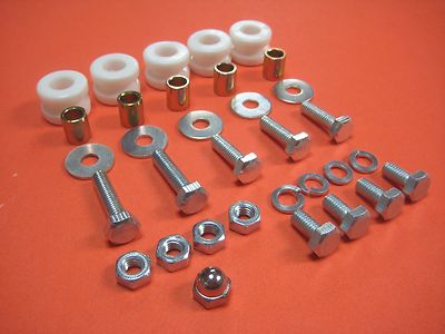 Yamaha FRONT FENDER MOUNT KIT AT1 CT1 DT1 Enduro 1968-70 White