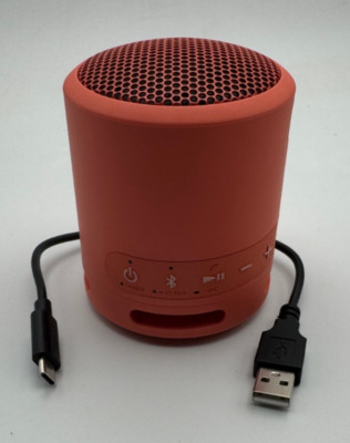 Sony SRSXB13 Extra Bass Portable Compact IP67 Waterproof Bluetooth Speaker PEACH