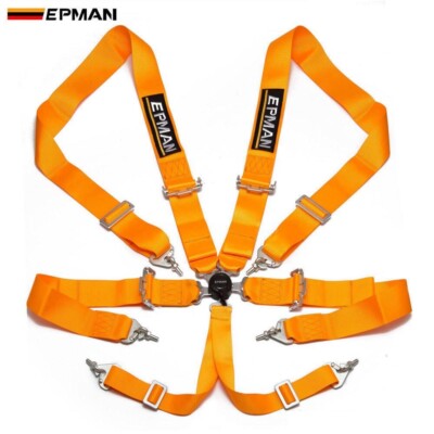 Epman 6 Point Straps 3 Inch E-Sign Takata, Sparco, Sabelt, Schroth, JDM