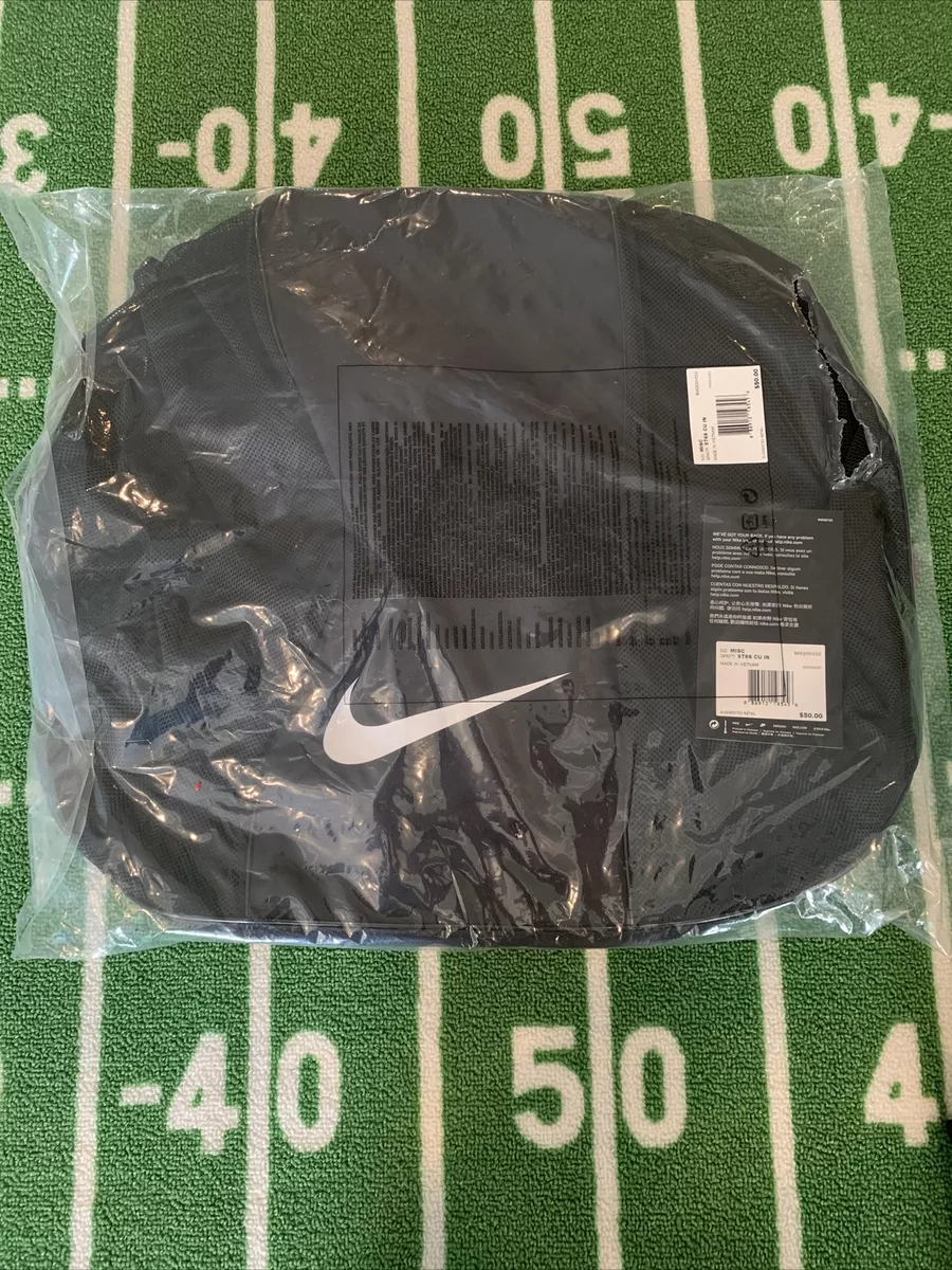 Gesprekelijk tweedehands spiegel Nike Club Team Swoosh Soccer Football Ball Bag Black BA5200-010 | eBay