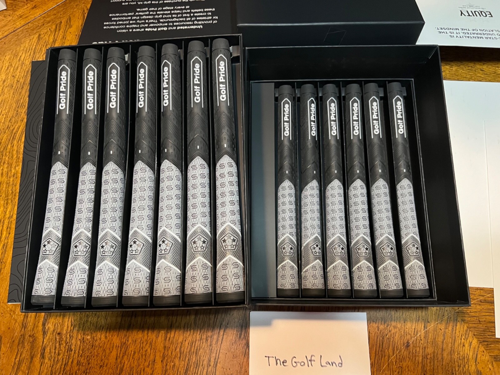 RARE 1ST Edition Golf Pride X Underrated Limited Edition Grips Set Steph Curry