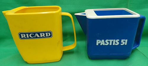 Lot De 2 Pichets à Soupe Tupperware Vintage – Bon état – Forme Ronde
