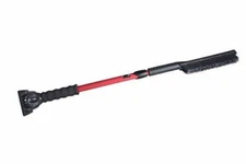 Hopkins Sub-Zero 13054 Twist-Lock Ice Chisel Telescopic Snow Brush, 42" - RED