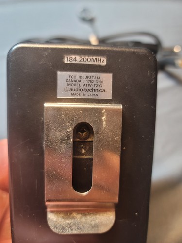 Audio-Technica ATW-T21G Transmitter - Picture 9 of 9
