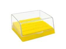 REDLAND Dental Plastic Diamond 24 Holes High Speed Bur Holder Block Case Box