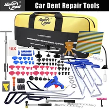 124X Car Paintless Dent Puller Lifter Tool Kit Body Repair Hail Removal Tab PDR