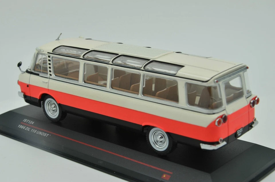 IXO/IST 1/43 IST124 ZIL 118 UNOST autobus 1964 DDR Ultra Rare! NLA! - Immagine 4 di 4