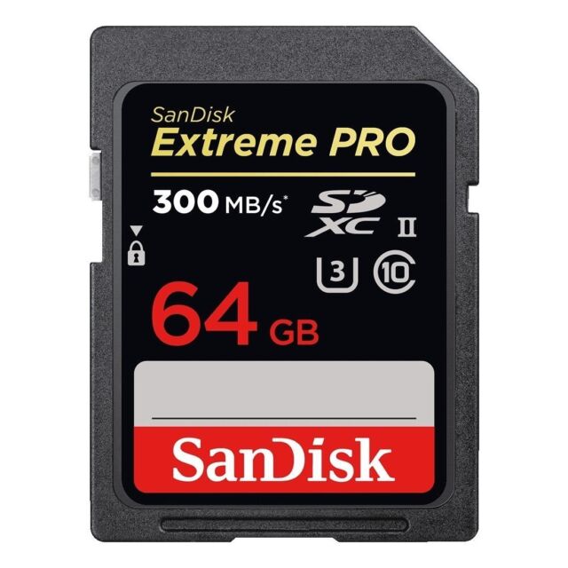 Sandisk 64gb microsdxc extreme pro