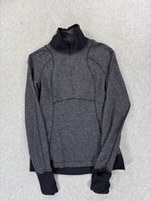 Lululemon Athletica DEFINE Half Zip Athletic Pullover Women's Size 6 Gray