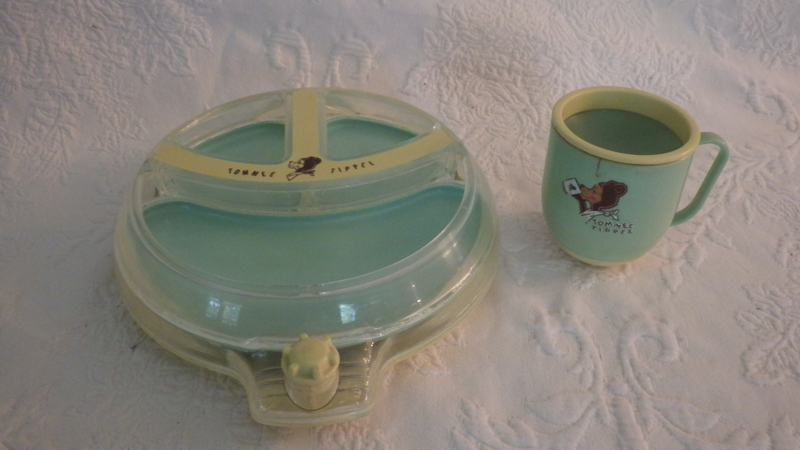 Tommee Tippee Child Cup & Dinner Plate Westland Plastics Vintage eBay