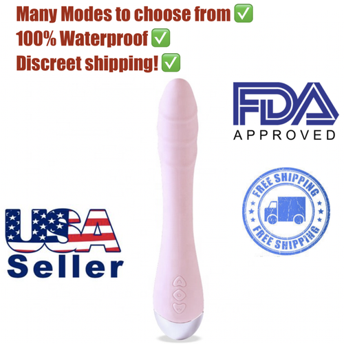 Vibrator-USB-Waterproof-Realistic-Dildo-Suction-Cup-Penis-Female-Sex-Toy-Anal eBay