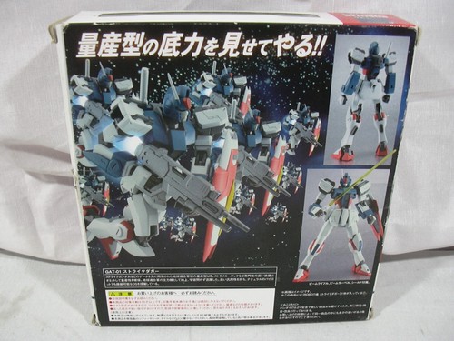 THE ROBOT SPIRITS SIDE MS BANDAI N° 126 GAT - 1 STRIKE DAGGER GUNDAM H. 14 cm WB - Foto 7 di 9