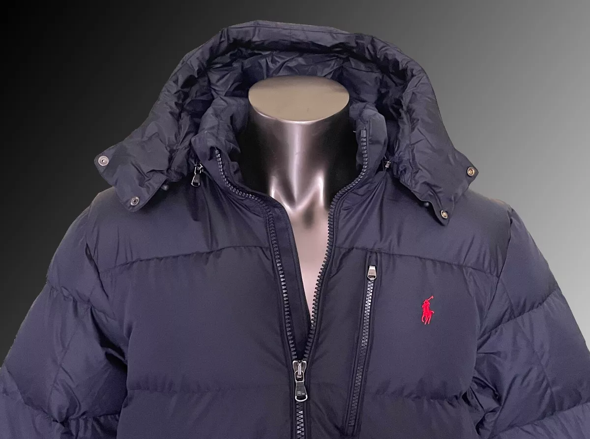 Polo water repellent shop down jacket