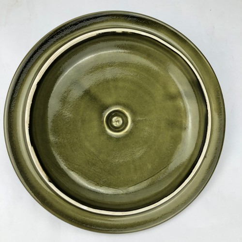 Casseruola rotonda coperta in gres verde 2 QT BIZZIRRI ITALIA teglia da forno superiore - Foto 8 di 11