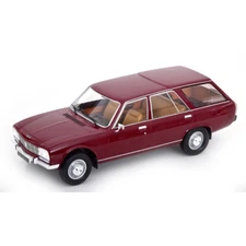 1976 Peugeot 504 Estate Dark Red 1/18 MCG Model Car Group MCG18357