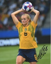 Sweden Magdalena Erikson Autographed Signed 8x10 Photo COA #8