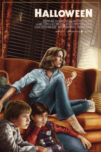Sideshow John Carpenter's Halloween (By Adam Stothard) Poster ONLY 30 MADE - Picture 2 of 3