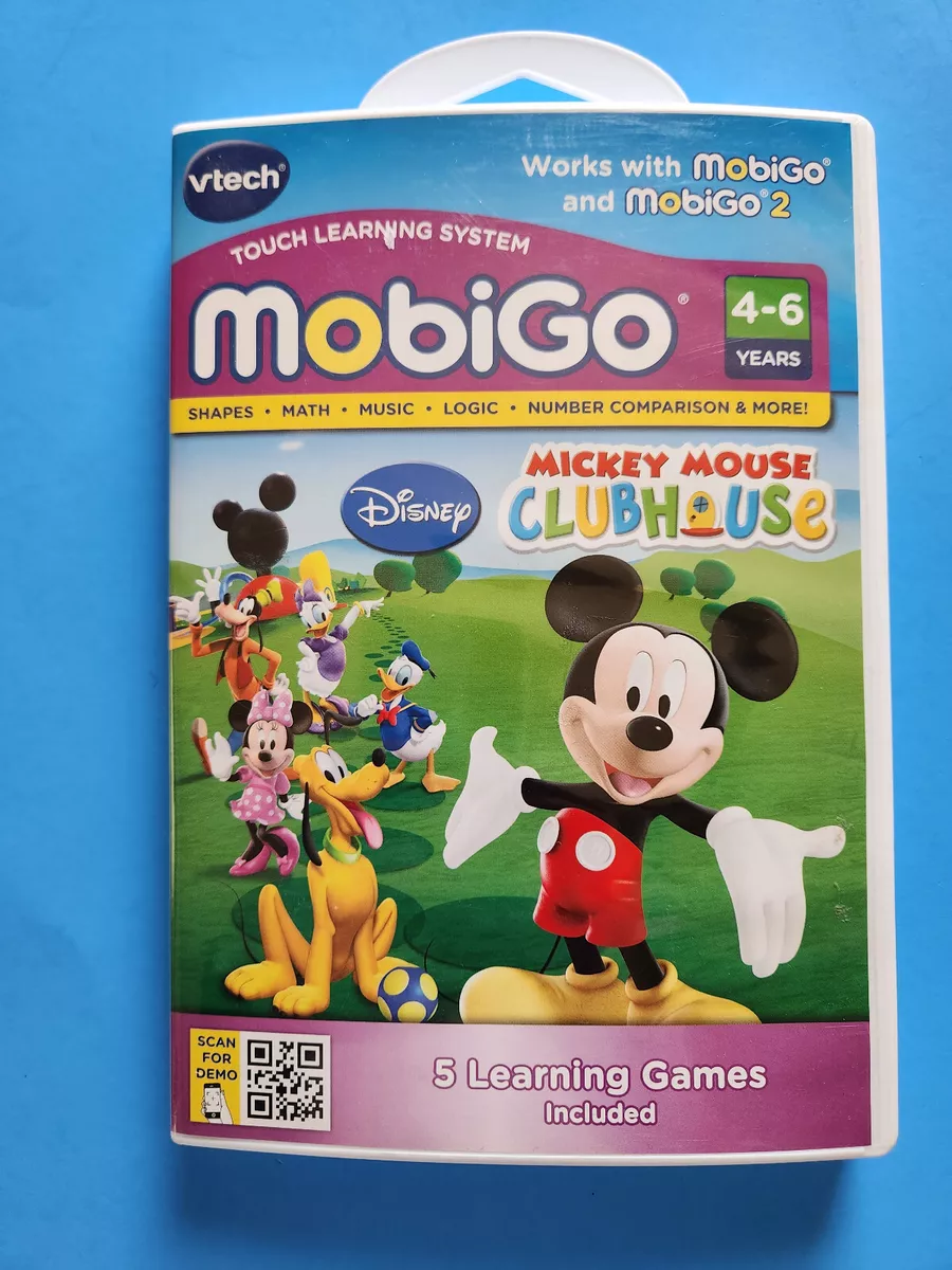 VTECH MOBIGO DISNEY MICKEY MOUSE CLUBHOUSE TOUCH LEARNING SYSTEM 5