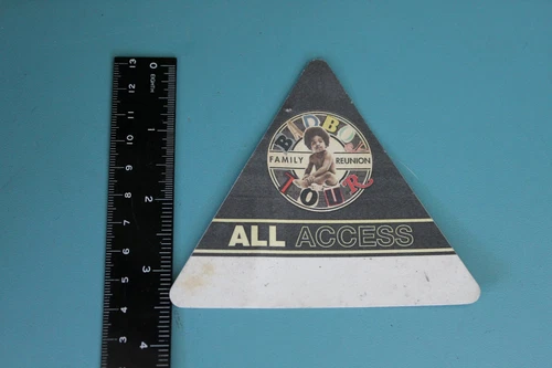 Bad Boy Family Reunion Tour All Access fabric sticker backstage pass