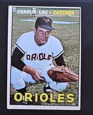 1967 Charley Lau Topps #329 Baltimore Orioles