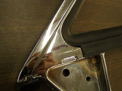 OEM Ford 1965 - 1968 Galaxie Wing Vent Frame Chrome 1966 1967